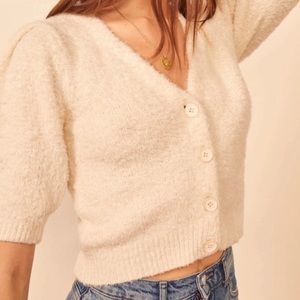 Reformation Hope Organic Cotton Cardigan